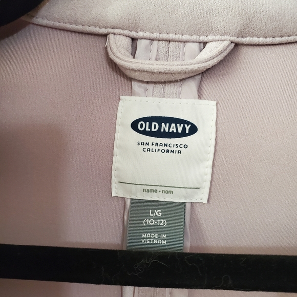 Old Navy L Suede Jacket - Picture 3 of 3